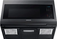 Samsung - 1.7 cu. ft. Over-the-Range Convection Microwave with WiFi