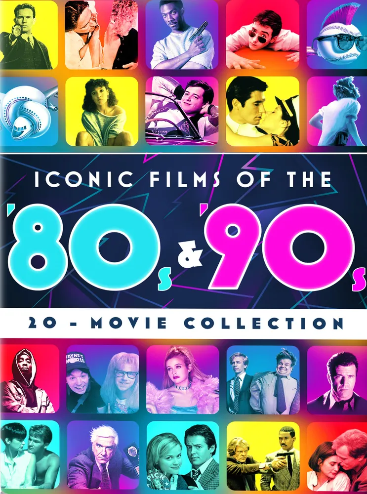 Iconic Movies of the 80s and 90s: 20-Movie Collection [DVD]