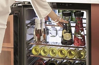 Café - 14-Bottle 126-Can Built-In Beverage Center with WiFi