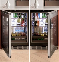 Café - 14-Bottle 126-Can Built-In Beverage Center with WiFi