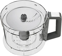 GE - 12-Cup Food Processor with Accessories - Stainless Steel