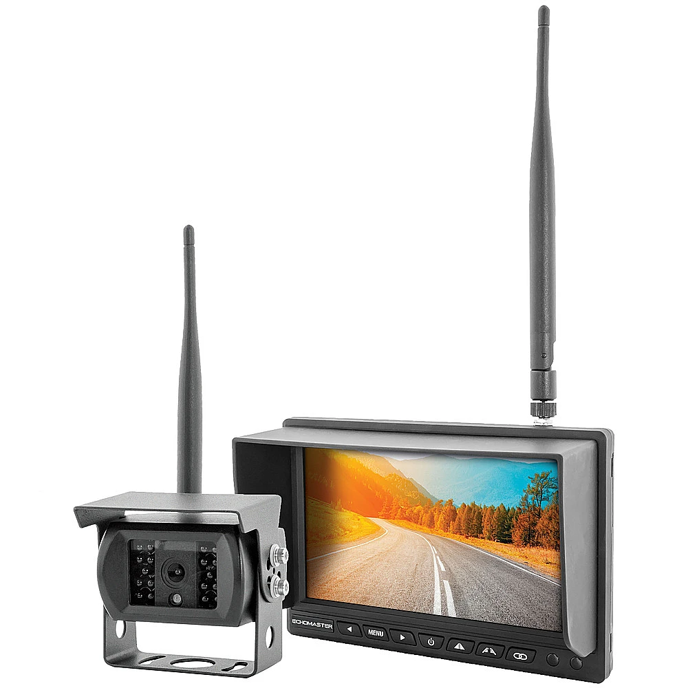 EchoMaster - Wireless AHD Camera and 7” Monitor Kit - Black