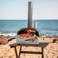 Ooni - Fyra 12 Inch Portable Outdoor Pizza Oven - Silver