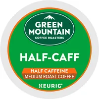 Green Mountain Coffee - Half Caff Coffee, Keurig Single-Serve K-Cup pods, Medium Roast, 24 Count