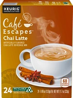 Café Escapes - Chai Latte Keurig Single-Serve K-Cup Pods, 24 Count