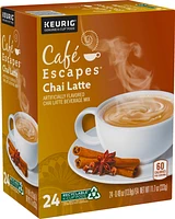 Café Escapes - Chai Latte Keurig Single-Serve K-Cup Pods, 24 Count