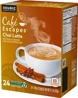 Café Escapes - Chai Latte Keurig Single-Serve K-Cup Pods, 24 Count