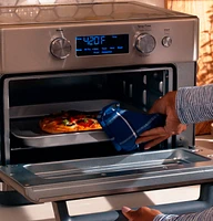 GE - Convection Toaster Oven with Air Fry - Stainless Steel