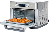 GE - Convection Toaster Oven with Air Fry - Stainless Steel