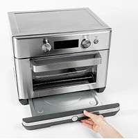 GE - Convection Toaster Oven with Air Fry - Stainless Steel