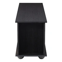 CorLiving - Bakersfield TV Stand, For TV's up to 85" - Ravenwood Black