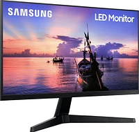 Samsung - Geek Squad Certified Refurbished 24" LED FHD FreeSync Monitor - Dark Blue-Gray