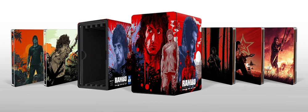 Rambo: The Complete SteelBook Collection [SteelBook][4K Ultra HD Blu-ray/Blu-ray] [Only @ Best Buy] [4K Ultra HD Blu-ray/Blu-ray]