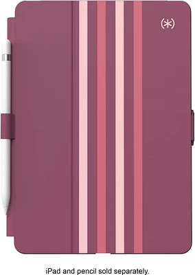 Speck - Balance Folio Case for Apple iPad 10.2" (7th, 8th, & 9th Gen 2021) - Crimson Forest/Lush Burgundy