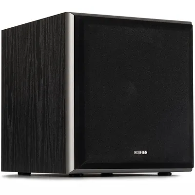 Edifier - T5 Powered Subwoofer - 70W RMS Active Woofer with 8 Inch Driver & Low Pass Filter - Black