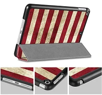 SaharaCase - Folio Case for Apple® iPad® 10.2" (8th Generation 2020) and (9th Generation 2021) - Red/White/Blue