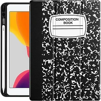 SaharaCase - Folio Case for Apple® iPad® 10.2" (8th Generation 2020) and (9th Generation 2021) - Black/White