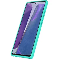 SaharaCase - Hard Shell Series Case for Samsung Galaxy Note20 5G - Teal/Clear