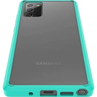 SaharaCase - Hard Shell Series Case for Samsung Galaxy Note20 5G - Teal/Clear