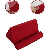SaharaCase - Pillow Tablet Stand for Most Tablets up to 12.9" - Red