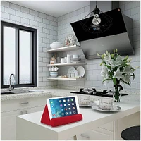 SaharaCase - Pillow Tablet Stand for Most Tablets up to 12.9" - Red