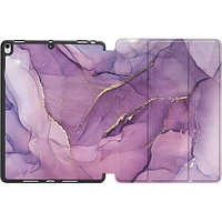 SaharaCase - Folio Case for Apple® iPad® 10.2" (8th Generation 2020) and (9th Generation 2021) - Purple Marble