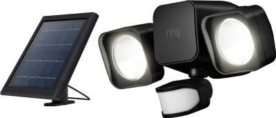 Ring - Smart Lighting Solar Floodlight - Black