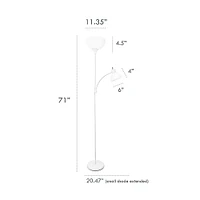 Simple Designs - Floor Lamp with Reading Light