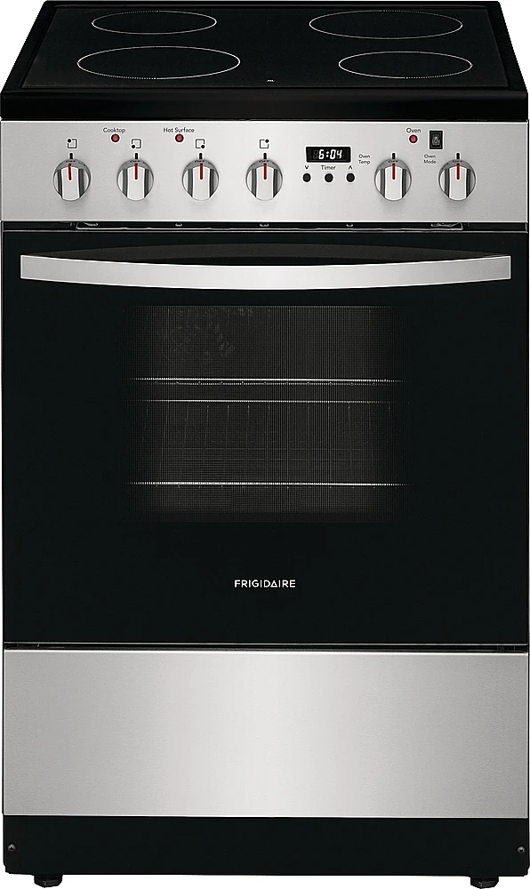 Frigidaire - 1.9 Cu. Ft. Freestanding Electric Smoothtop Range