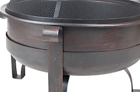 Fire Sense - Cornell Wood Burning Fire Pit - Bronze