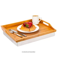 Rossie Home - Bamboo Lap Tray for 15.6" Laptop - Natural