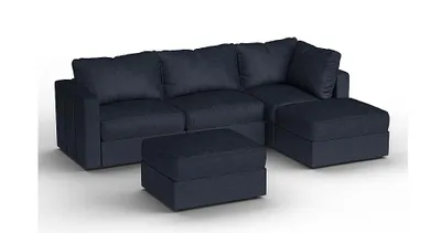 Lovesac - Seats + Sides Corded Velvet & Lovesoft