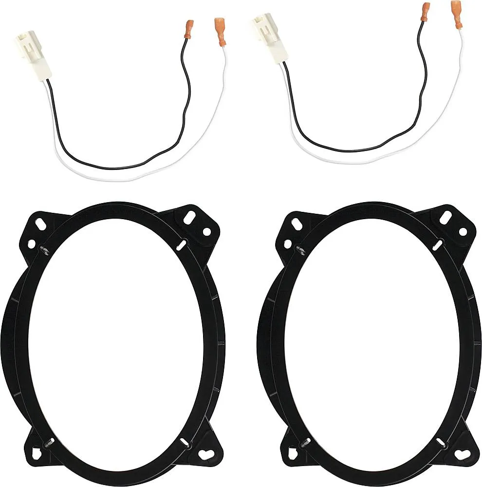 Metra - Combo Speaker Mounting Kit for Select Subaru and Toyota 2003-2020 Vehicles - Black