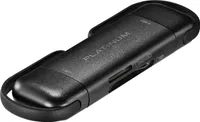 Platinum™ - UHS-I USB-C/USB 3.2 Gen 1 Memory Card Reader - Black