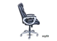 Serta - My Fit Executive Office Chair with Active Lumbar Support - Black