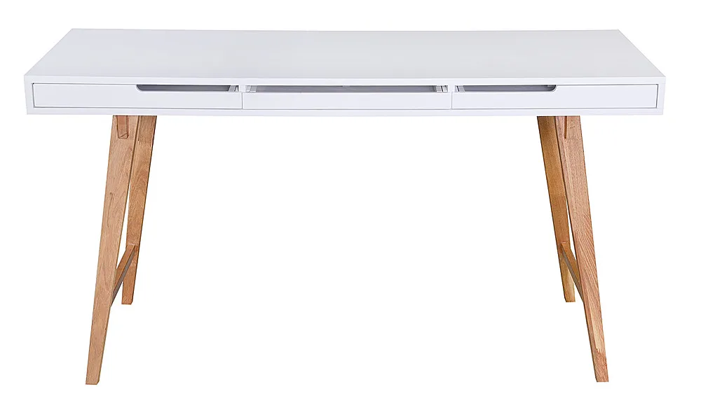 Elle Decor - Giselle Writing Desk, French - White