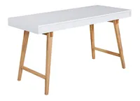 Elle Decor - Giselle Writing Desk, French - White