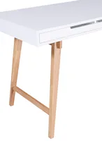 Elle Decor - Giselle Writing Desk, French - White