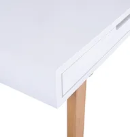 Elle Decor - Giselle Writing Desk, French - White