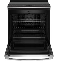 GE Profile - 5.3 Cu. Ft. Slide-In Electric Induction True Convection Range with No Preheat Air Fry and WiFi
