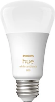 Philips - Geek Squad Certified Refurbished Hue White Ambiance A19 LED Bulbs Starter Kit - White