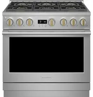 Monogram - Cu. Ft. Freestanding Gas Convection Range with Burners