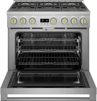 Monogram - Cu. Ft. Freestanding Gas Convection Range with Burners