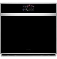 Monogram - Minimalist 30" Built-In Single Electric Convection Wall Oven with No-Preheat Air Fry - Stainless Steel