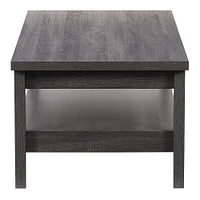 CorLiving - Hollywood Coffee Table with Drawers - Dark Gray