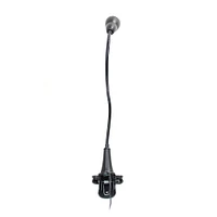 Simple Designs - 1W LED Gooseneck Clip Light Desk Lamp - Black