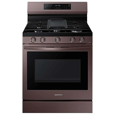Samsung - 6.0 Cu. Ft. Freestanding Gas Convection Range with WiFi and No-Preheat Air Fry