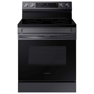 Samsung - 6.3 cu. ft. Freestanding Electric Range with Rapid Boil™, WiFi & Self Clean