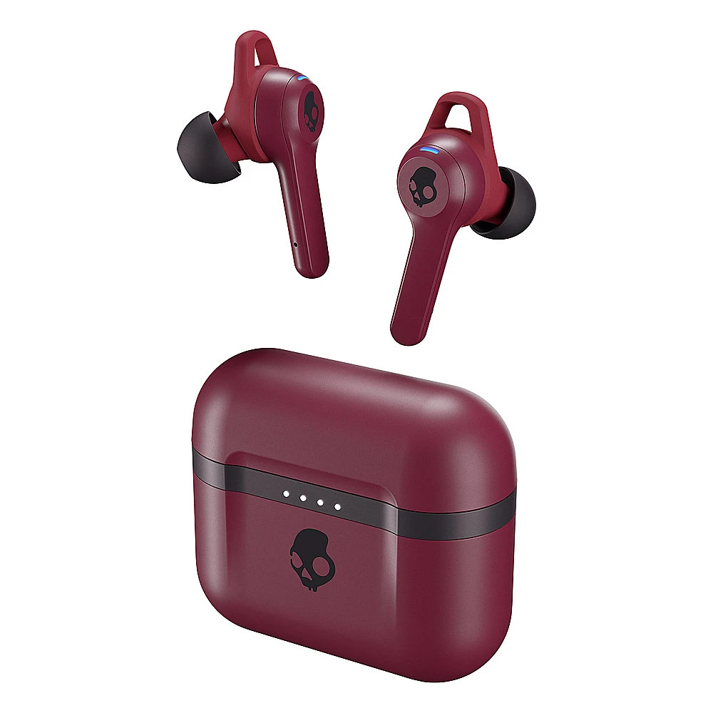 Skullcandy - Indy Evo True Wireless In-Ear Headphones - Red