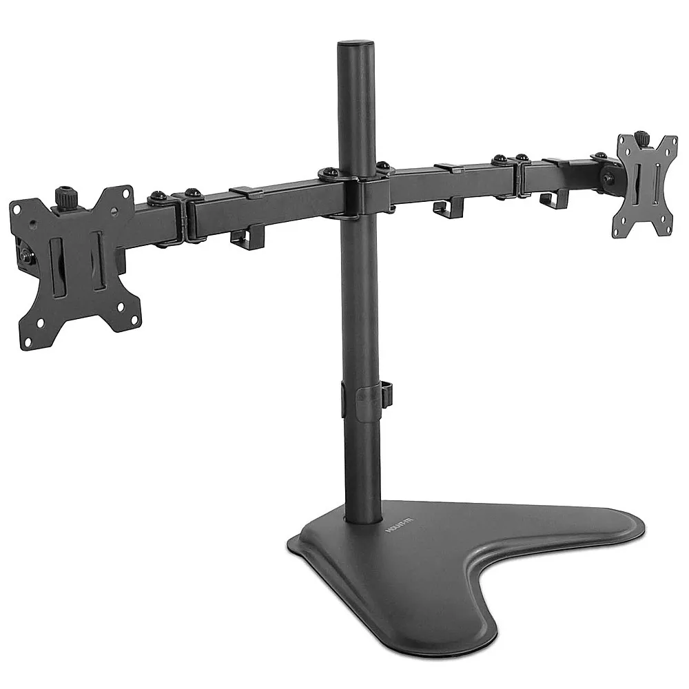 Mount-It! - Dual Monitor Desk Stand - Black